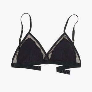 Madewell Mesh-Trimmed Michele Bralette